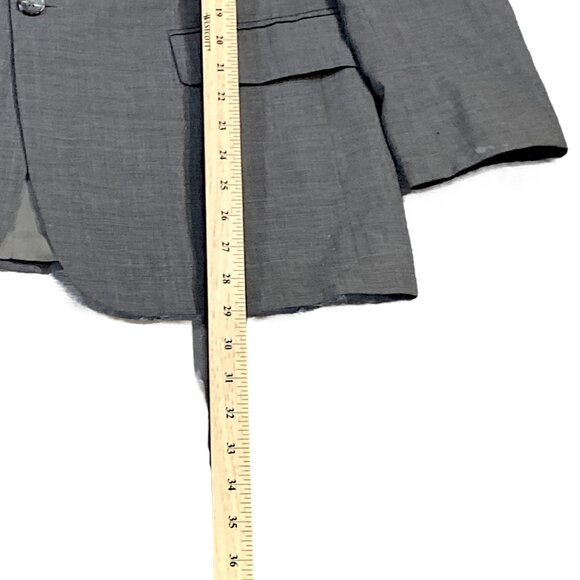 Stafford Jacket Mens 40 Short Gray Wool Lined Sport Classic Professor Office - Picture 6 of 16
